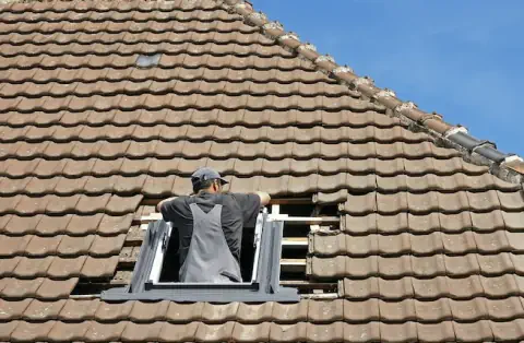 Pose de velux - Charensat